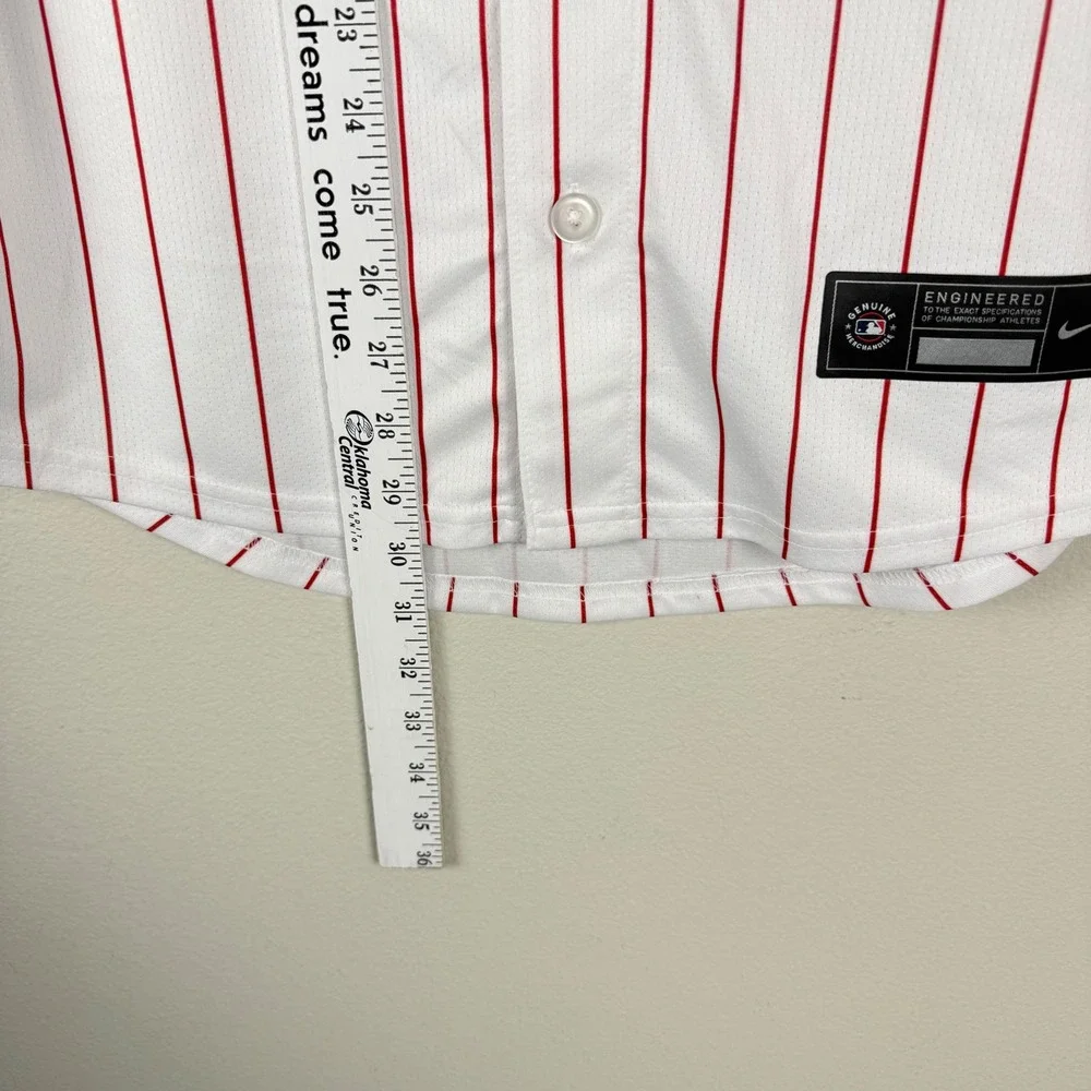 NWT Mens Small Nike Limited MLB Philadelphia Phillies Alec Bohm #28 Home‎ Jersey